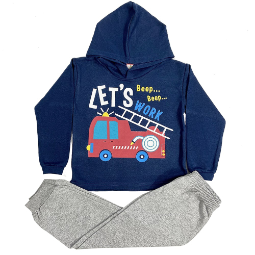 moletom com capuzs with cars on them